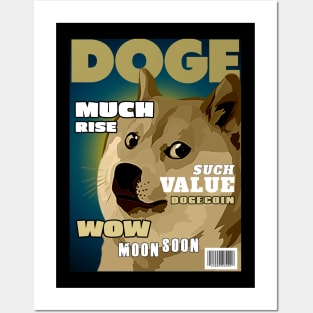 DOGE Magazine Cover Posters and Art